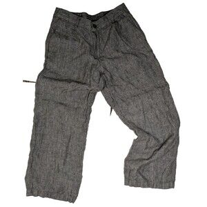 Lands End Lightweight Linen Chinos High-Rise Size 12p